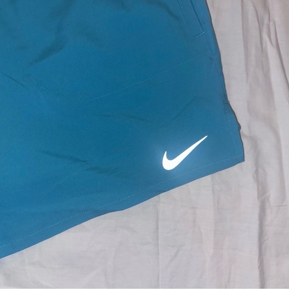 Nike Stride 5” Mens Medium Blue Lined Athletic 2 in 1 Running Shorts 2XL - Picture 7 of 7